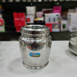 steel gift items | smily steel jar | mt017