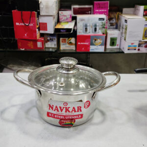 steel gift items | steel container with glass lid | mt025