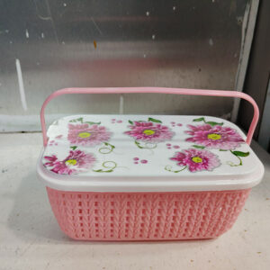 plastic gift items | stylish plastic box | single handle | kt018